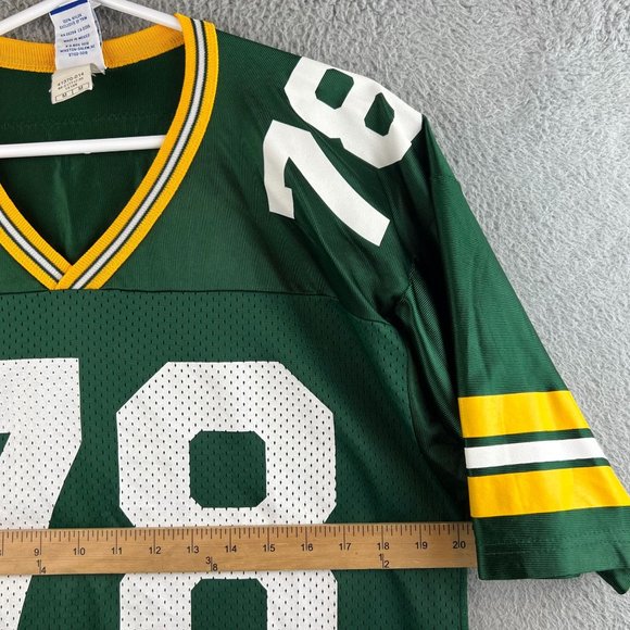 Vintage Ross Verba #78 Green Bay Packers Champion Football Jersey Size 40 NFL - Picture 4 of 6